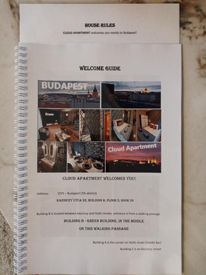 Cloud Apartment Gozsdu Budapest Eksteriør billede